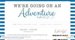Desktop Screenshot of goingonanadventure.co.uk